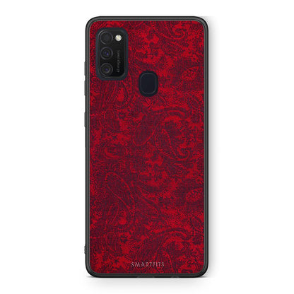 Samsung M21/M31 Paisley Cashmere θήκη από τη Smartfits με σχέδιο στο πίσω μέρος και μαύρο περίβλημα | Smartphone case with colorful back and black bezels by Smartfits