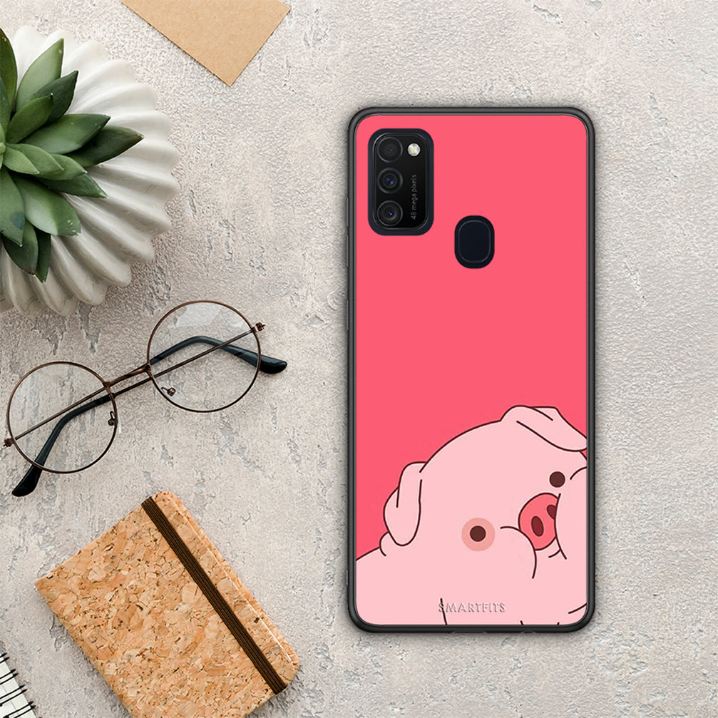 Pig Love 1 - Samsung Galaxy M21 / M30s θήκη