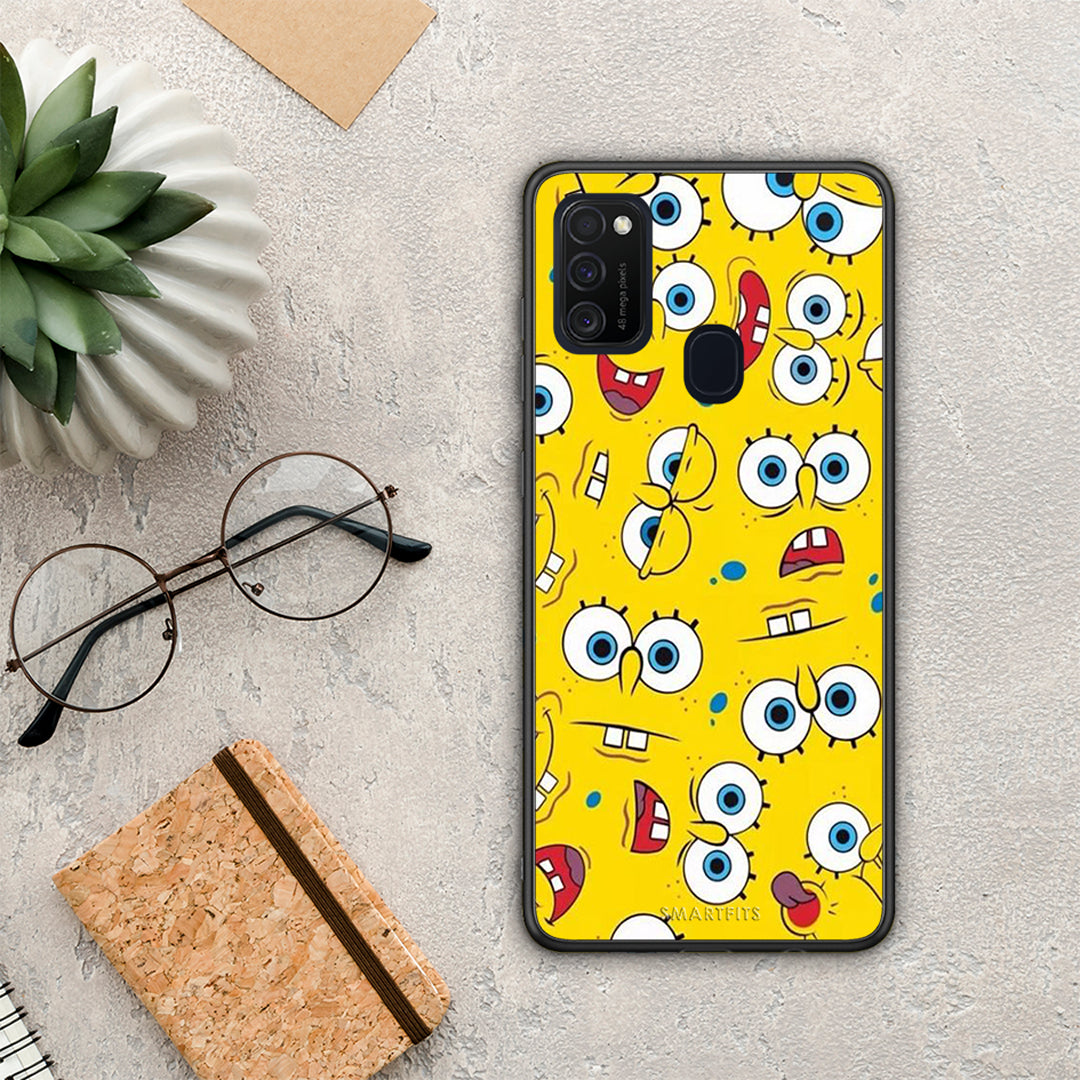 PopArt Sponge - Samsung Galaxy M21 / M30s θήκη