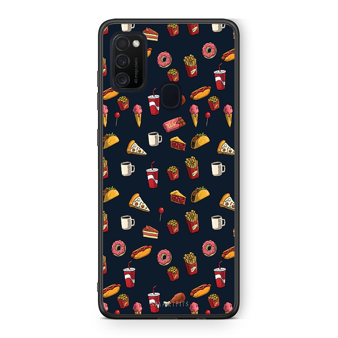 118 - Samsung M21/M31  Hungry Random case, cover, bumper