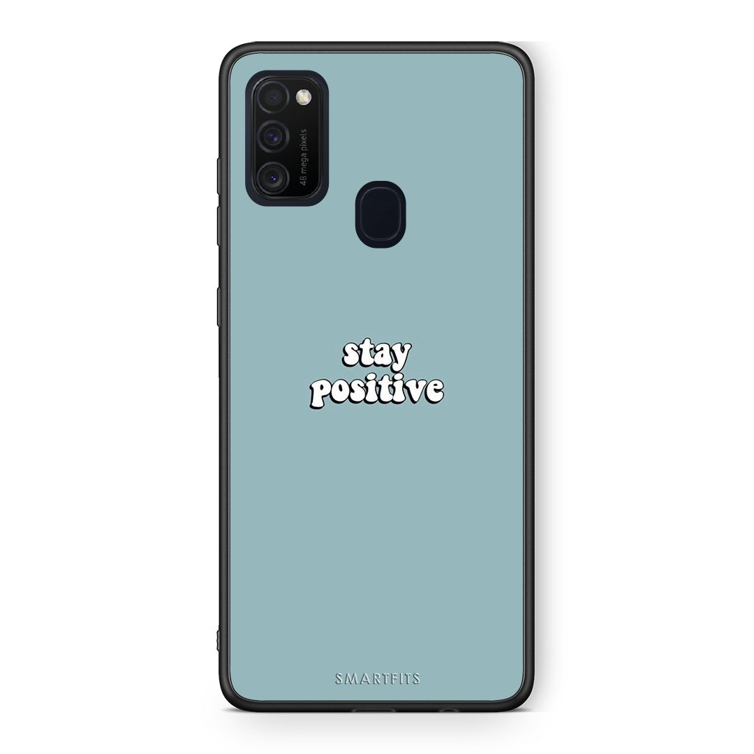4 - Samsung M21/M31 Positive Text case, cover, bumper