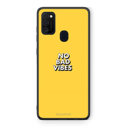 4 - Samsung M21/M31 Vibes Text case, cover, bumper