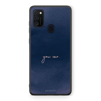 Thumbnail for Samsung M21/M31 You Can θήκη από τη Smartfits με σχέδιο στο πίσω μέρος και μαύρο περίβλημα | Smartphone case with colorful back and black bezels by Smartfits