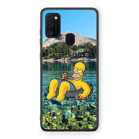 Thumbnail for Samsung M21 / M31 Summer Happiness Θήκη από τη Smartfits με σχέδιο στο πίσω μέρος και μαύρο περίβλημα | Smartphone case with colorful back and black bezels by Smartfits
