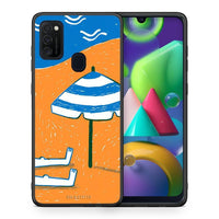Thumbnail for Θήκη Samsung M21 / M31 Summering από τη Smartfits με σχέδιο στο πίσω μέρος και μαύρο περίβλημα | Samsung M21 / M31 Summering case with colorful back and black bezels