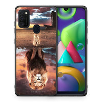 Thumbnail for Θήκη Αγίου Βαλεντίνου Samsung M21 / M31 Sunset Dreams από τη Smartfits με σχέδιο στο πίσω μέρος και μαύρο περίβλημα | Samsung M21 / M31 Sunset Dreams case with colorful back and black bezels