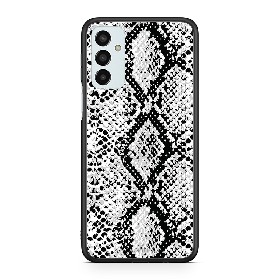 24 - Samsung M23 White Snake Animal case, cover, bumper
