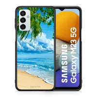 Thumbnail for Θήκη Samsung M23 Beautiful Beach από τη Smartfits με σχέδιο στο πίσω μέρος και μαύρο περίβλημα | Samsung M23 Beautiful Beach case with colorful back and black bezels