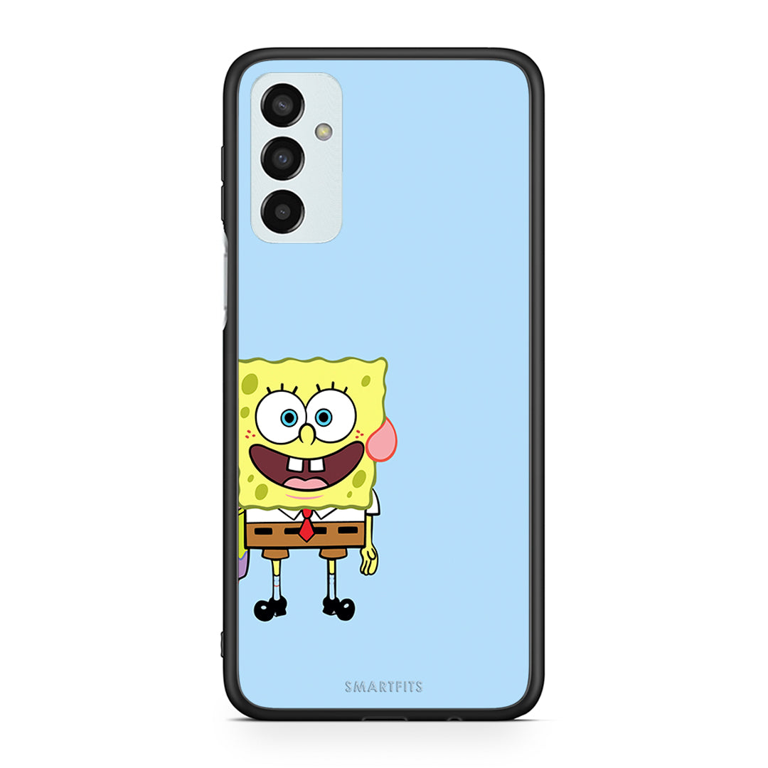 Samsung M23 Friends Bob θήκη από τη Smartfits με σχέδιο στο πίσω μέρος και μαύρο περίβλημα | Smartphone case with colorful back and black bezels by Smartfits