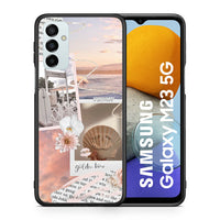 Thumbnail for Θήκη Αγίου Βαλεντίνου Samsung M23 Golden Hour από τη Smartfits με σχέδιο στο πίσω μέρος και μαύρο περίβλημα | Samsung M23 Golden Hour case with colorful back and black bezels