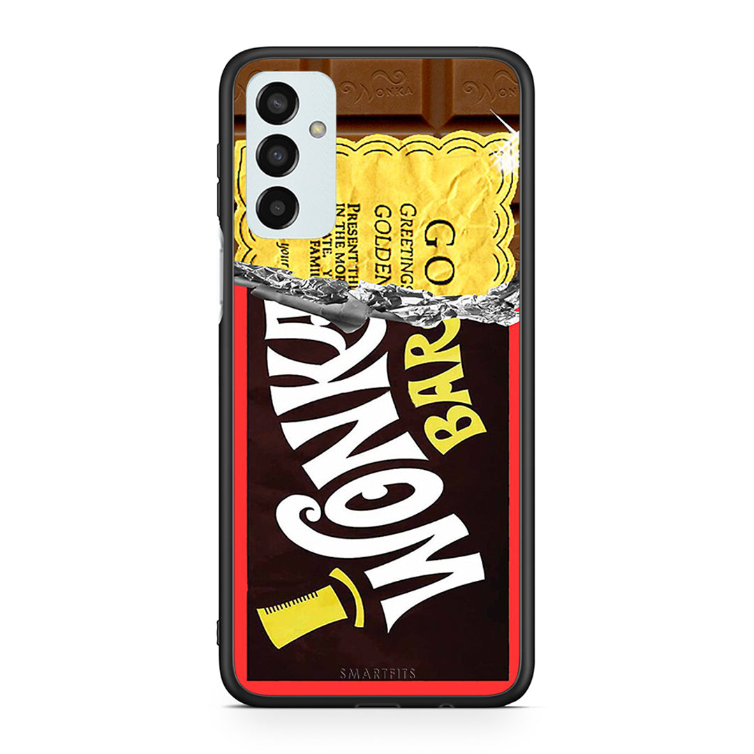 Samsung M23 Golden Ticket θήκη από τη Smartfits με σχέδιο στο πίσω μέρος και μαύρο περίβλημα | Smartphone case with colorful back and black bezels by Smartfits