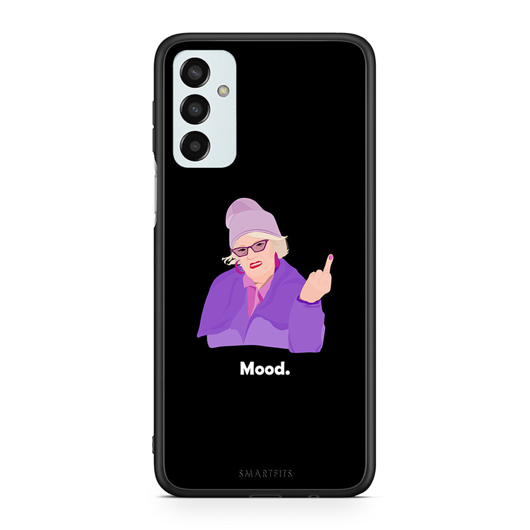 Samsung M23 Grandma Mood Black θήκη από τη Smartfits με σχέδιο στο πίσω μέρος και μαύρο περίβλημα | Smartphone case with colorful back and black bezels by Smartfits