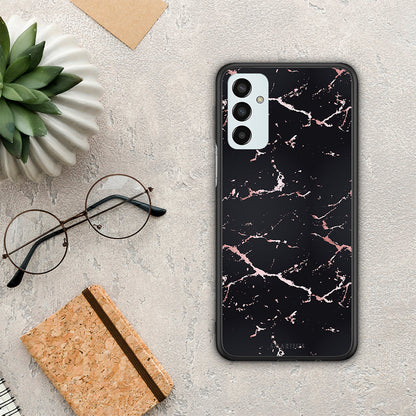 Marble Black Rosegold - Samsung Galaxy M23 / F23 θήκη