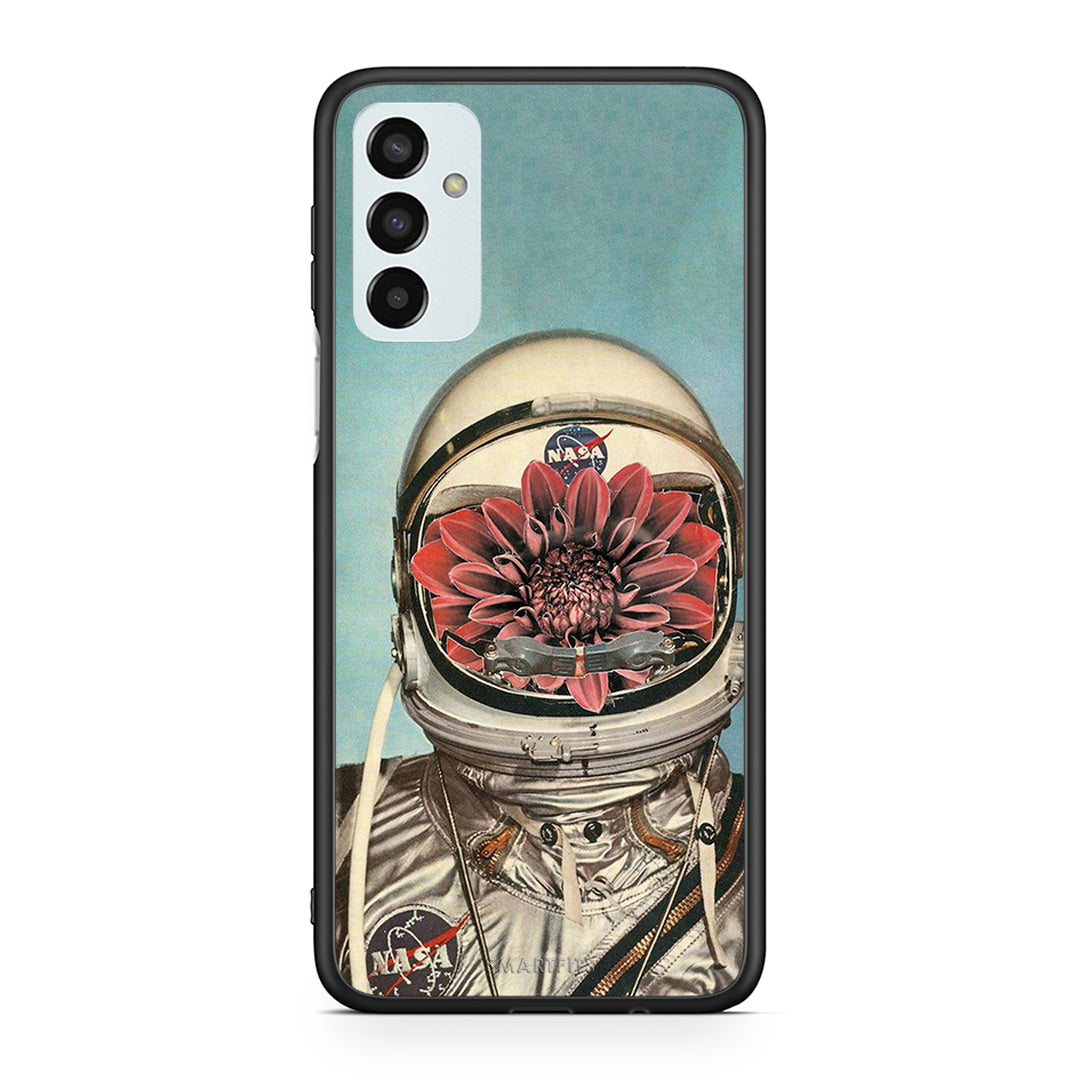 Samsung M23 Nasa Bloom θήκη από τη Smartfits με σχέδιο στο πίσω μέρος και μαύρο περίβλημα | Smartphone case with colorful back and black bezels by Smartfits