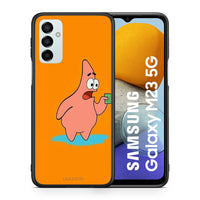 Thumbnail for Θήκη Αγίου Βαλεντίνου Samsung M23 No Money 1 από τη Smartfits με σχέδιο στο πίσω μέρος και μαύρο περίβλημα | Samsung M23 No Money 1 case with colorful back and black bezels