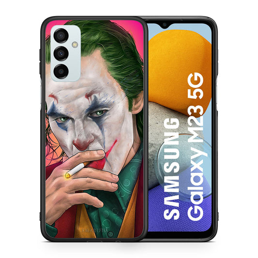 Θήκη Samsung M23 JokesOnU PopArt από τη Smartfits με σχέδιο στο πίσω μέρος και μαύρο περίβλημα | Samsung M23 JokesOnU PopArt case with colorful back and black bezels