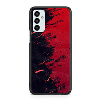 Thumbnail for Samsung M23 Red Paint Θήκη Αγίου Βαλεντίνου από τη Smartfits με σχέδιο στο πίσω μέρος και μαύρο περίβλημα | Smartphone case with colorful back and black bezels by Smartfits