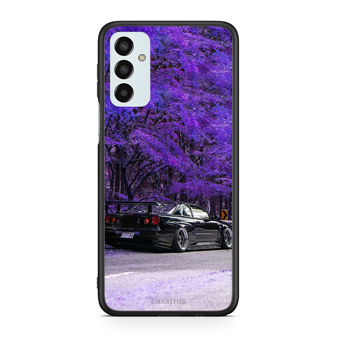 Samsung M23 Super Car Θήκη Αγίου Βαλεντίνου από τη Smartfits με σχέδιο στο πίσω μέρος και μαύρο περίβλημα | Smartphone case with colorful back and black bezels by Smartfits