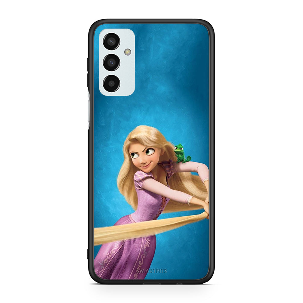 Samsung M23 Tangled 2 Θήκη Αγίου Βαλεντίνου από τη Smartfits με σχέδιο στο πίσω μέρος και μαύρο περίβλημα | Smartphone case with colorful back and black bezels by Smartfits