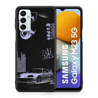 Thumbnail for Θήκη Αγίου Βαλεντίνου Samsung M23 Tokyo Drift από τη Smartfits με σχέδιο στο πίσω μέρος και μαύρο περίβλημα | Samsung M23 Tokyo Drift case with colorful back and black bezels