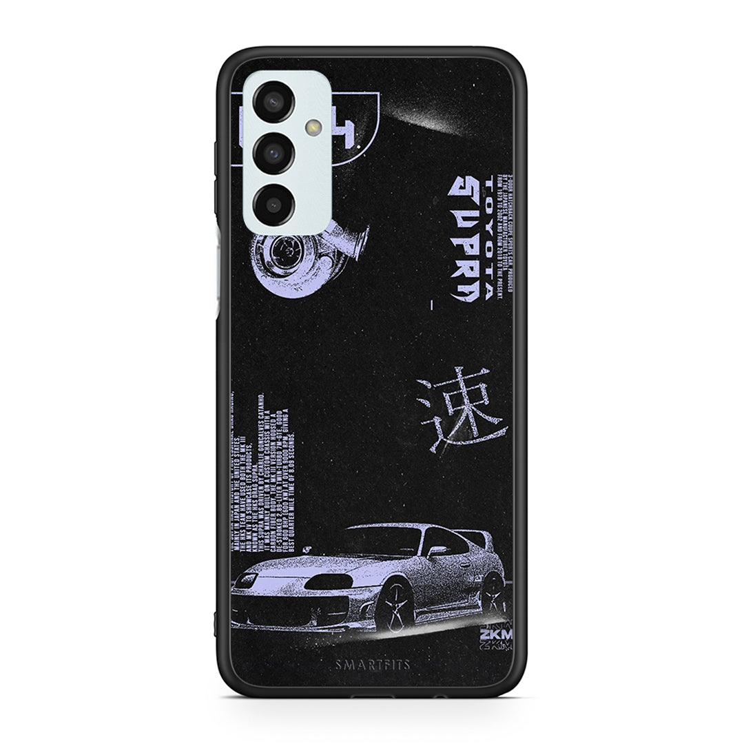 Samsung M23 Tokyo Drift Θήκη Αγίου Βαλεντίνου από τη Smartfits με σχέδιο στο πίσω μέρος και μαύρο περίβλημα | Smartphone case with colorful back and black bezels by Smartfits