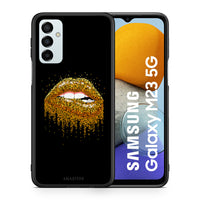 Thumbnail for Θήκη Samsung M23 Golden Valentine από τη Smartfits με σχέδιο στο πίσω μέρος και μαύρο περίβλημα | Samsung M23 Golden Valentine case with colorful back and black bezels