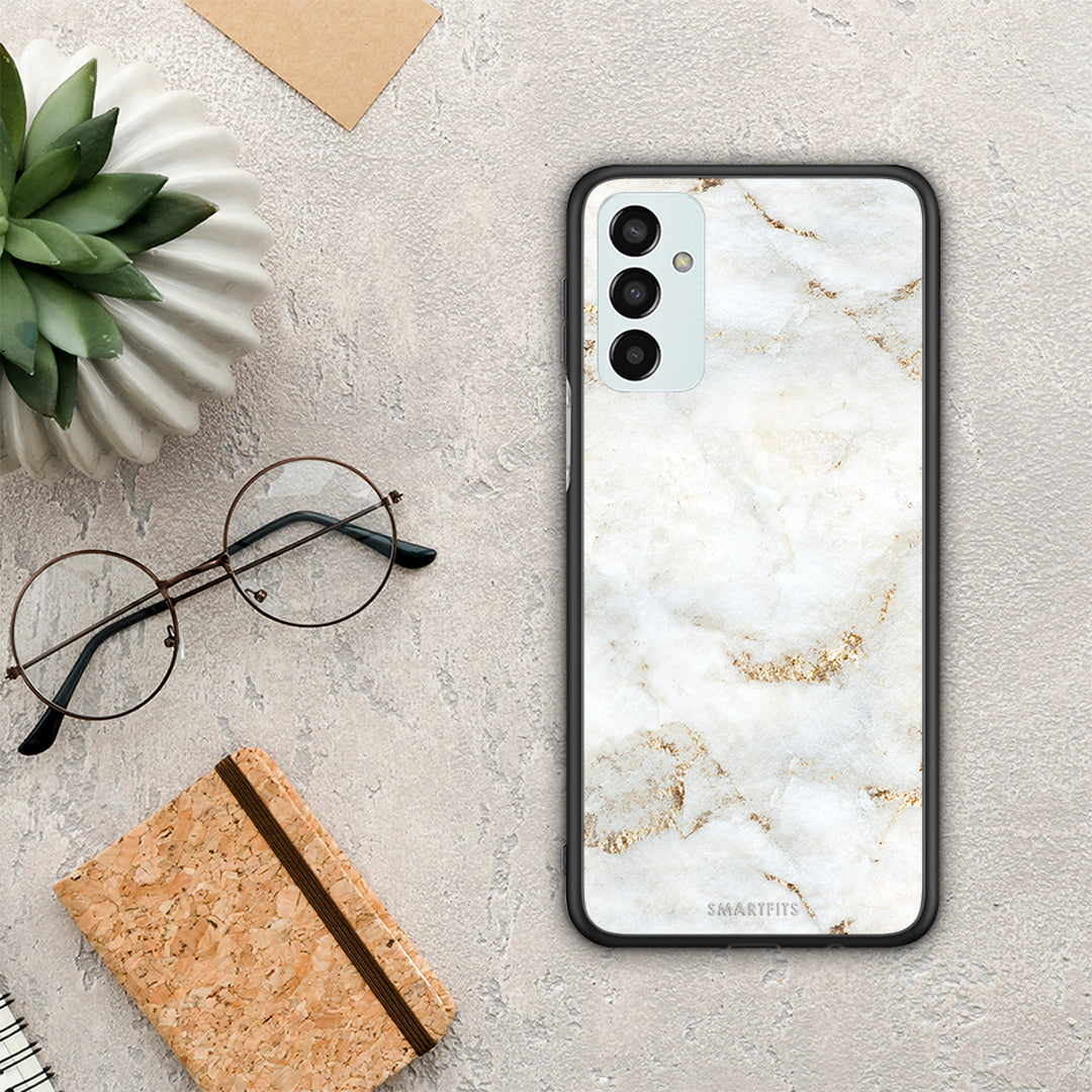 White Gold Marble - Samsung Galaxy M23 / F23 θήκη