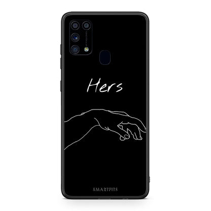 Samsung M31 Aeshetic Love 1 Θήκη Αγίου Βαλεντίνου από τη Smartfits με σχέδιο στο πίσω μέρος και μαύρο περίβλημα | Smartphone case with colorful back and black bezels by Smartfits
