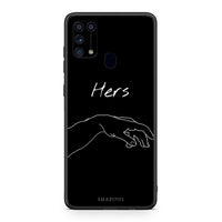 Thumbnail for Samsung M31 Aeshetic Love 1 Θήκη Αγίου Βαλεντίνου από τη Smartfits με σχέδιο στο πίσω μέρος και μαύρο περίβλημα | Smartphone case with colorful back and black bezels by Smartfits