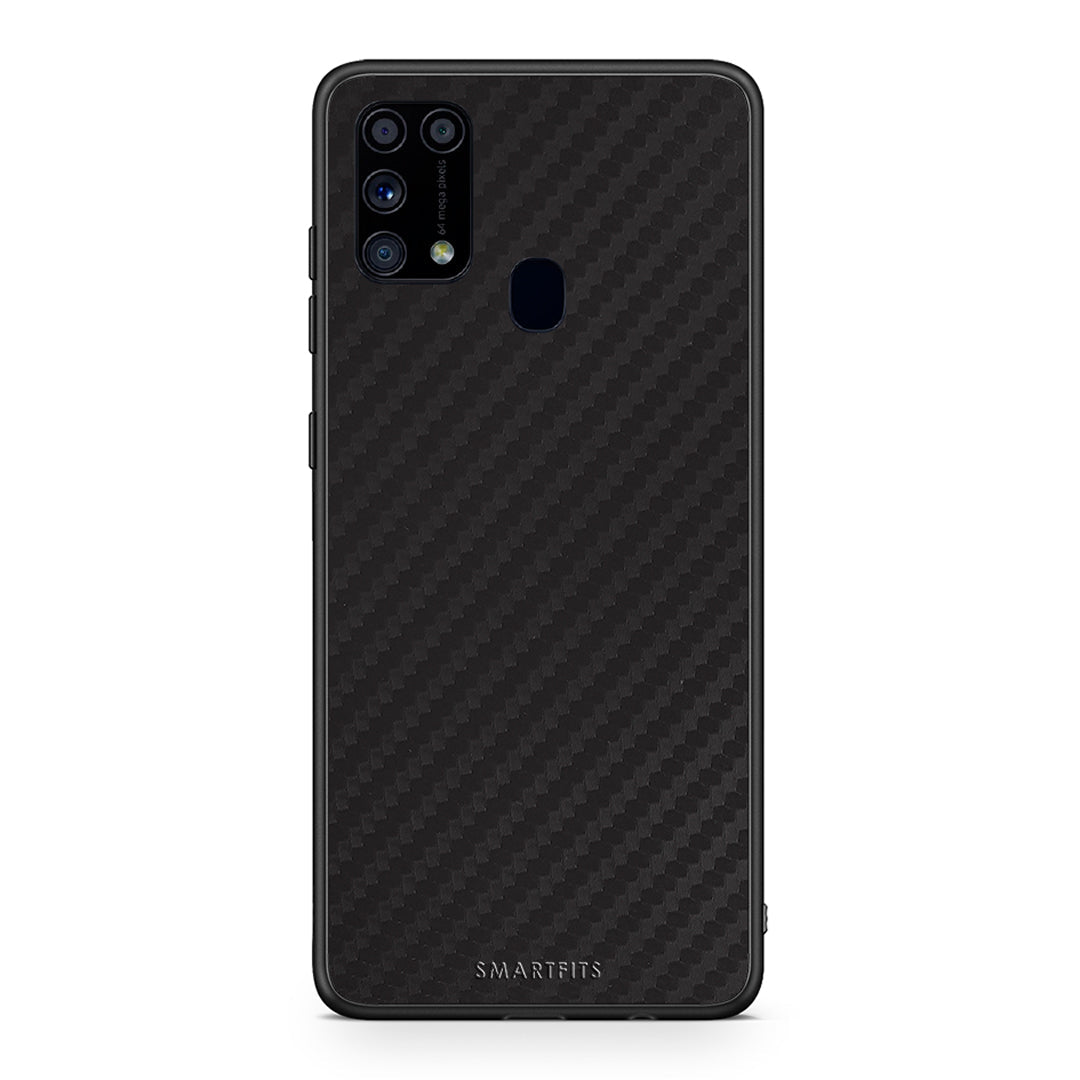 0 - Samsung M31 Black Carbon case, cover, bumper