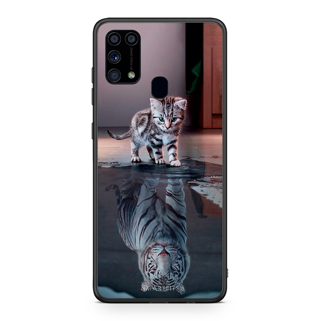 4 - Samsung M31 Tiger Cute case, cover, bumper