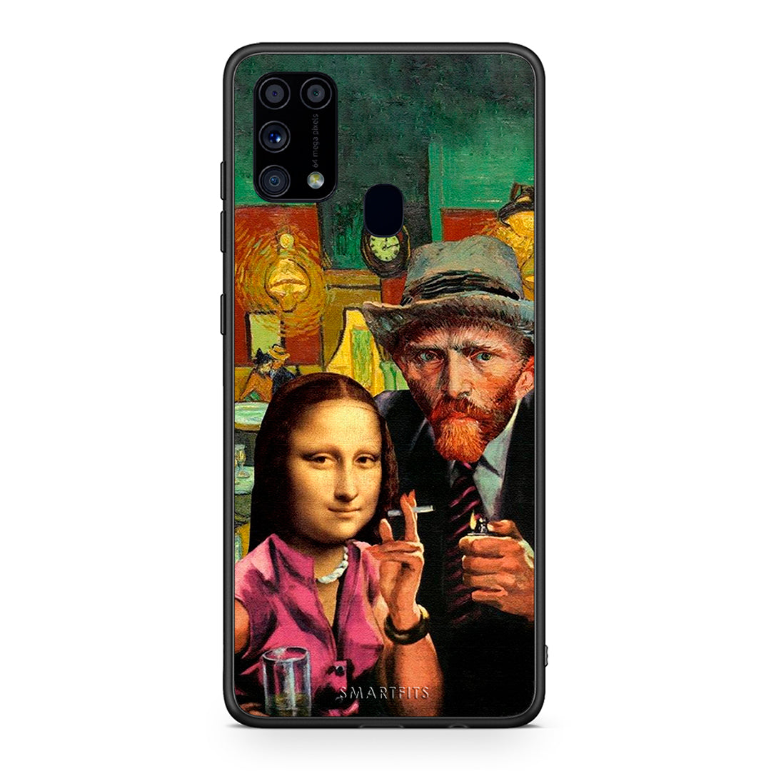 Samsung M31 Funny Art θήκη από τη Smartfits με σχέδιο στο πίσω μέρος και μαύρο περίβλημα | Smartphone case with colorful back and black bezels by Smartfits