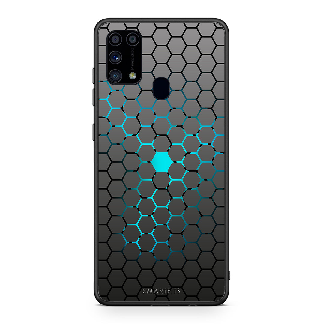 40 - Samsung M31 Hexagonal Geometric case, cover, bumper
