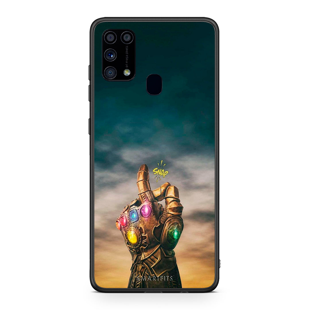 Samsung M31 Infinity Snap θήκη από τη Smartfits με σχέδιο στο πίσω μέρος και μαύρο περίβλημα | Smartphone case with colorful back and black bezels by Smartfits