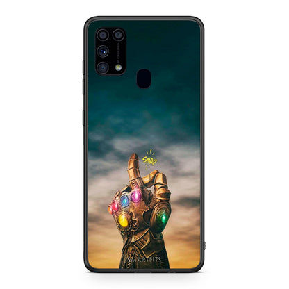 Samsung M31 Infinity Snap θήκη από τη Smartfits με σχέδιο στο πίσω μέρος και μαύρο περίβλημα | Smartphone case with colorful back and black bezels by Smartfits