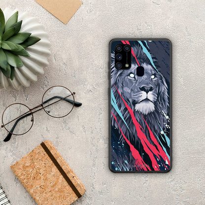 PopArt Lion Designer - Samsung Galaxy M31 θήκη