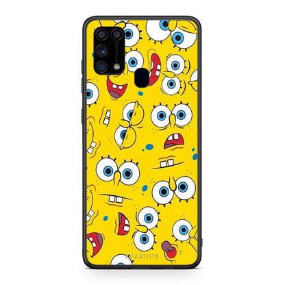 4 - Samsung M31 Sponge PopArt case, cover, bumper