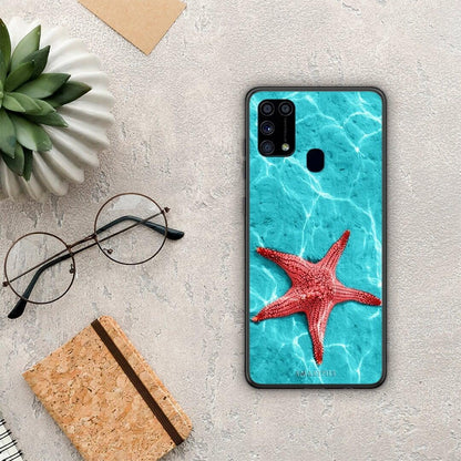 Red Starfish - Samsung Galaxy M31 θήκη