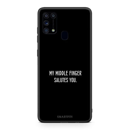 Samsung M31 Salute θήκη από τη Smartfits με σχέδιο στο πίσω μέρος και μαύρο περίβλημα | Smartphone case with colorful back and black bezels by Smartfits
