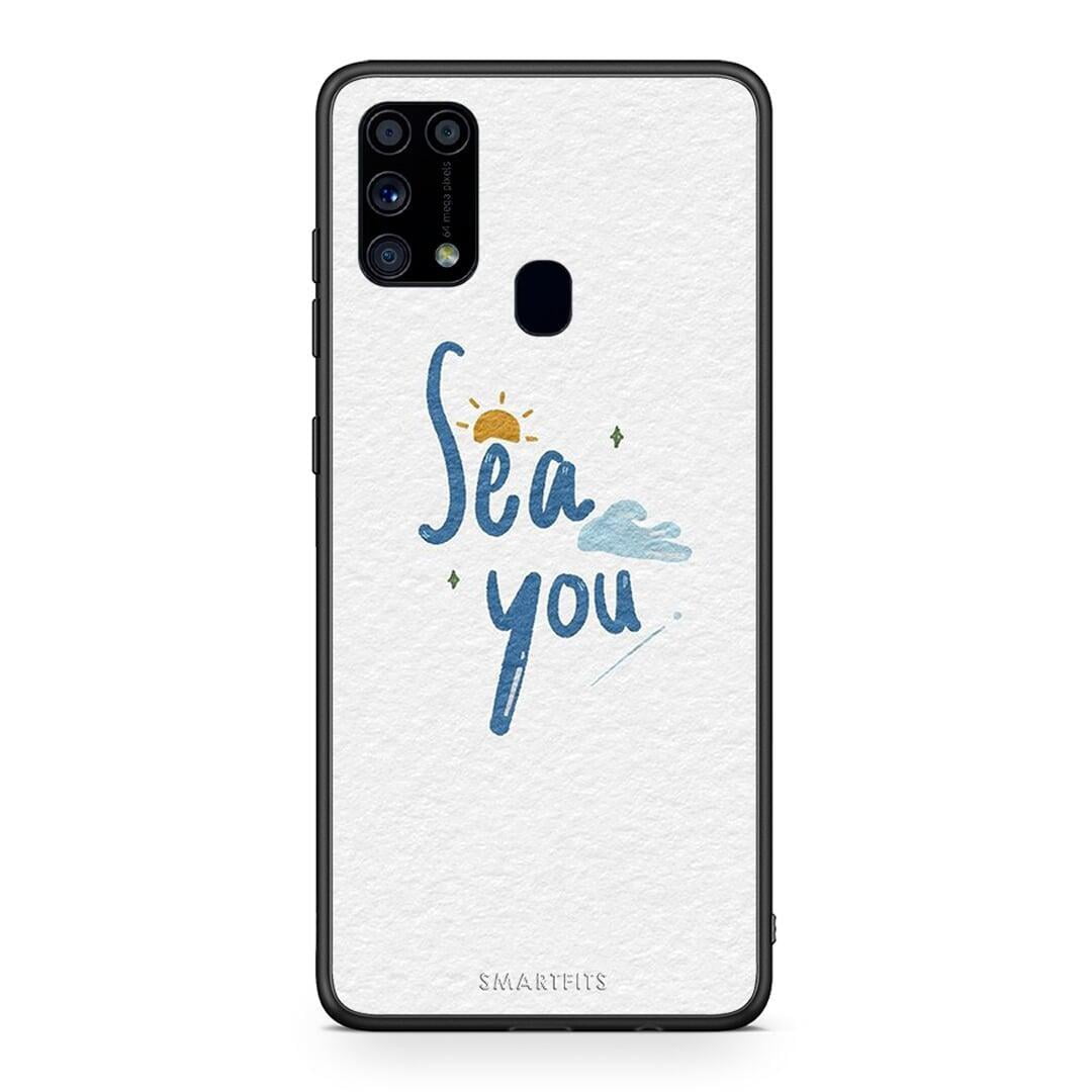 Samsung M31 Sea You Θήκη από τη Smartfits με σχέδιο στο πίσω μέρος και μαύρο περίβλημα | Smartphone case with colorful back and black bezels by Smartfits
