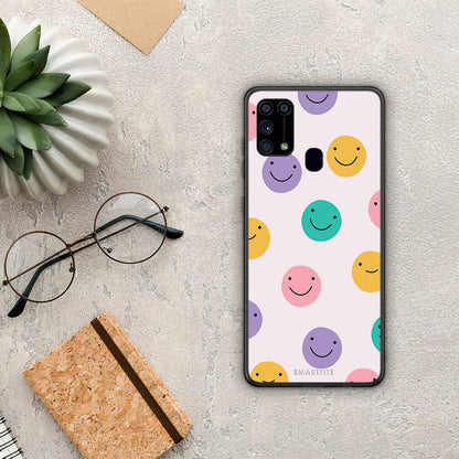 Smiley Faces - Samsung Galaxy M31 θήκη