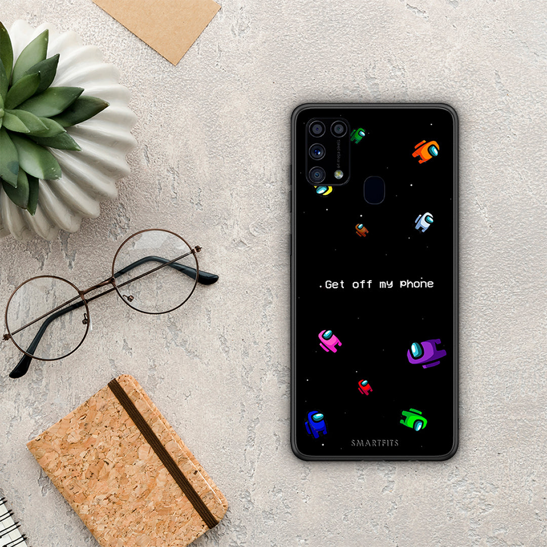 Text AFK - Samsung Galaxy M31 θήκη