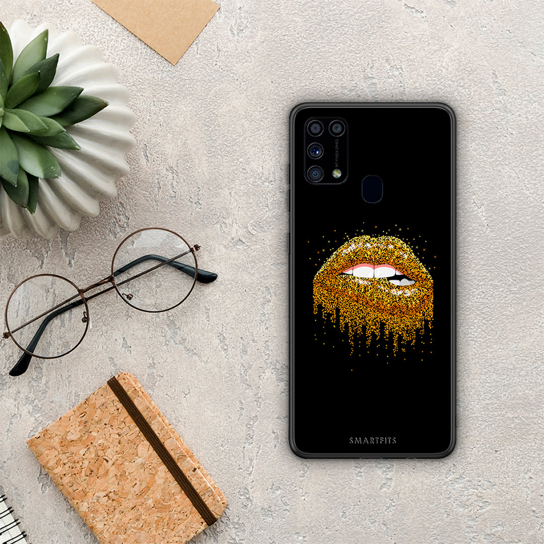 Valentine Golden - Samsung Galaxy M31 θήκη