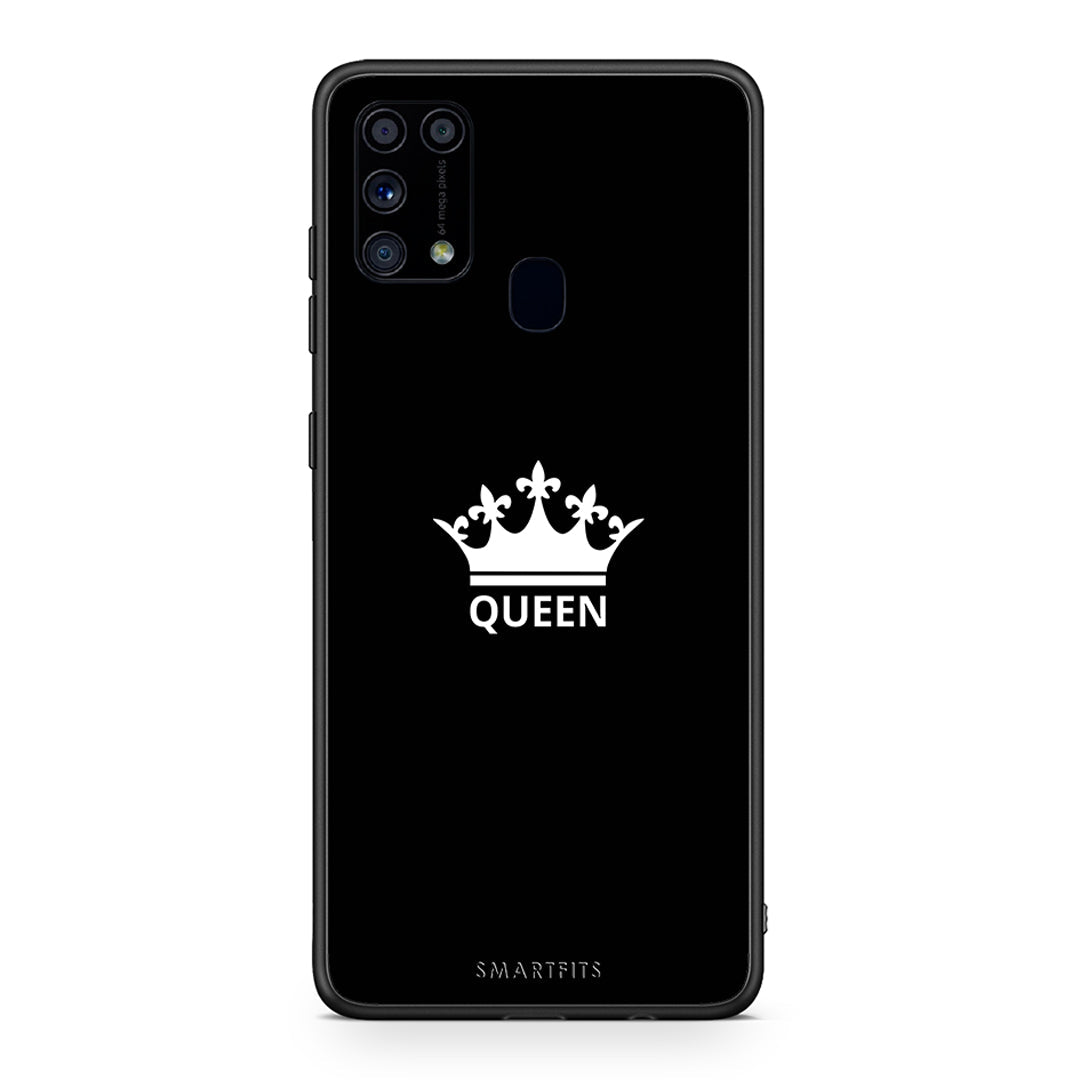 4 - Samsung M31 Queen Valentine case, cover, bumper