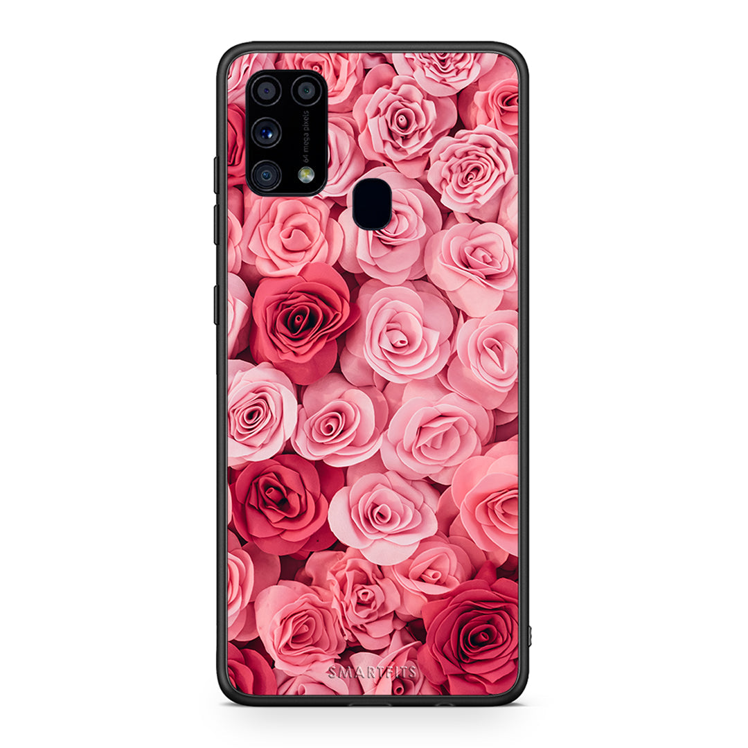 4 - Samsung M31 RoseGarden Valentine case, cover, bumper