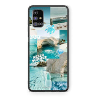Thumbnail for Samsung M31s Aesthetic Summer Θήκη από τη Smartfits με σχέδιο στο πίσω μέρος και μαύρο περίβλημα | Smartphone case with colorful back and black bezels by Smartfits