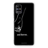 Thumbnail for Samsung M31s Always & Forever 2 Θήκη Αγίου Βαλεντίνου από τη Smartfits με σχέδιο στο πίσω μέρος και μαύρο περίβλημα | Smartphone case with colorful back and black bezels by Smartfits