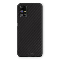 Thumbnail for Samsung M31s Carbon Black θήκη από τη Smartfits με σχέδιο στο πίσω μέρος και μαύρο περίβλημα | Smartphone case with colorful back and black bezels by Smartfits