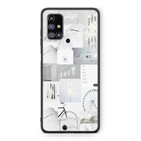 Thumbnail for Samsung M31s Collage Make Me Wonder Θήκη Αγίου Βαλεντίνου από τη Smartfits με σχέδιο στο πίσω μέρος και μαύρο περίβλημα | Smartphone case with colorful back and black bezels by Smartfits