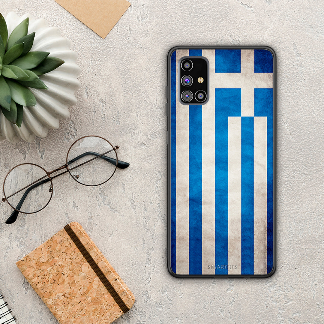 Flag Greek - Samsung Galaxy M31s θήκη